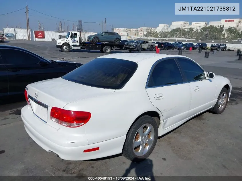 JM1TA221021738812 2002 Mazda Millenia P/Ps