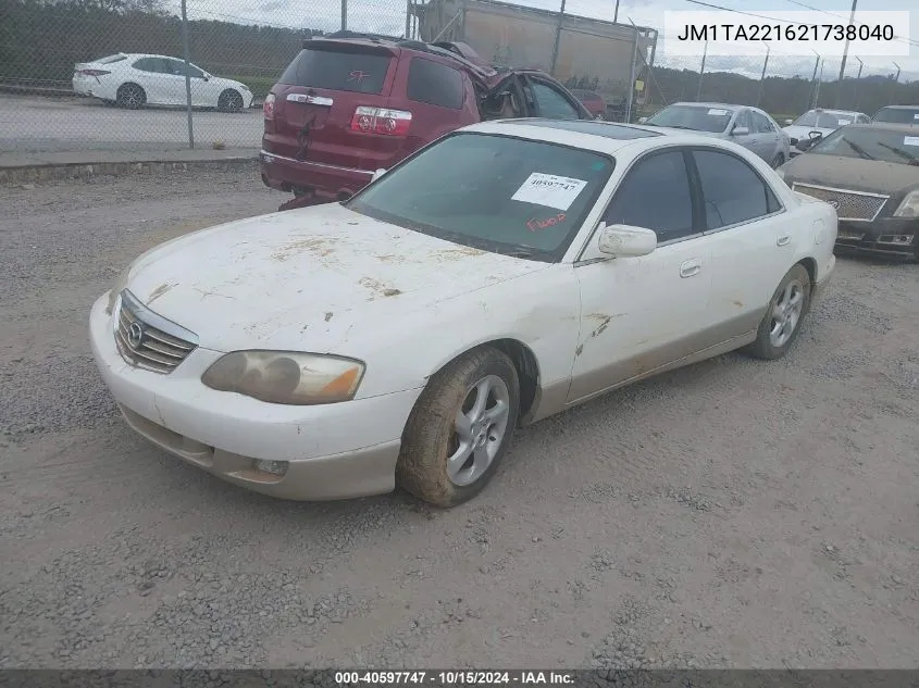 2002 Mazda Millenia P/Ps VIN: JM1TA221621738040 Lot: 40597747