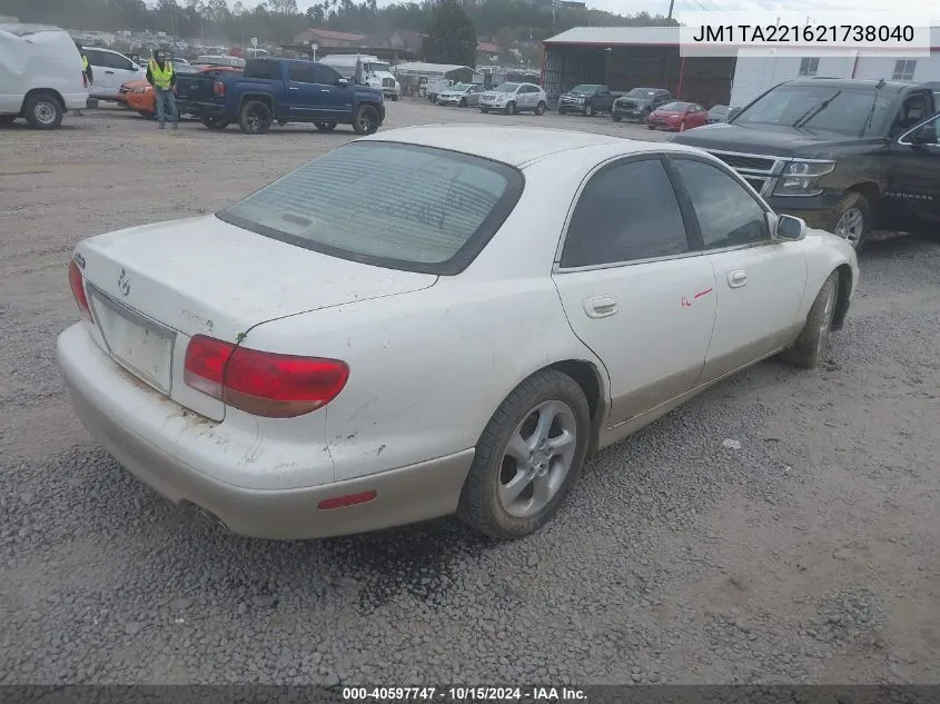 2002 Mazda Millenia P/Ps VIN: JM1TA221621738040 Lot: 40597747