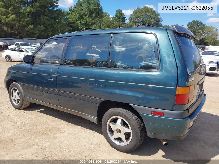 1994 Mazda Mpv Wagon VIN: JM3LV5221R0622055 Lot: 40441909