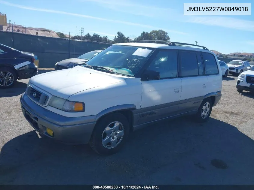 JM3LV5227W0849018 1998 Mazda Mpv Es/Lx