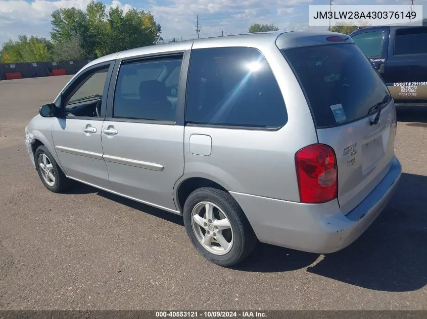 JM3LW28A430376149 2003 Mazda Mpv Es/Lx/Lx-Sv