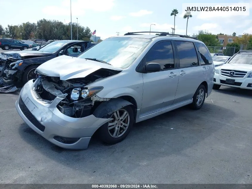 JM3LW28A440514015 2004 Mazda Mpv Lx