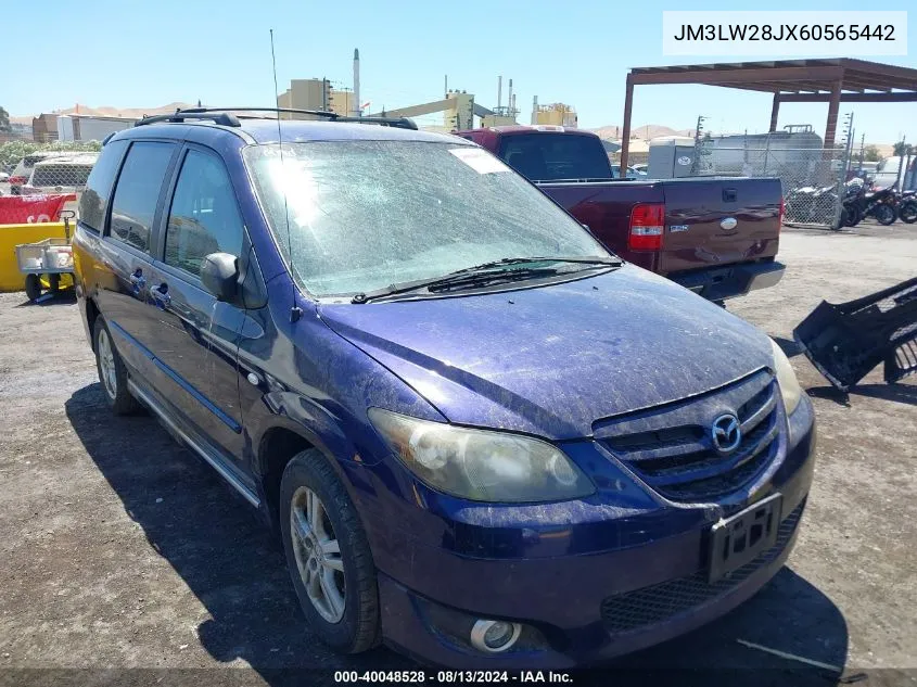 JM3LW28JX60565442 2006 Mazda Mpv Lx