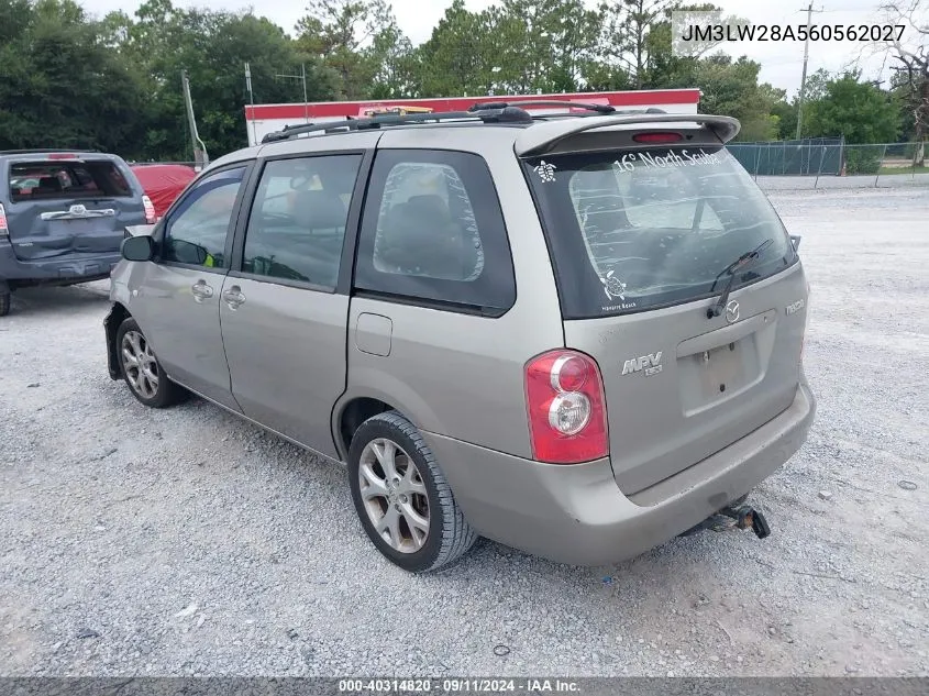 JM3LW28A560562027 2006 Mazda Mpv Wagon