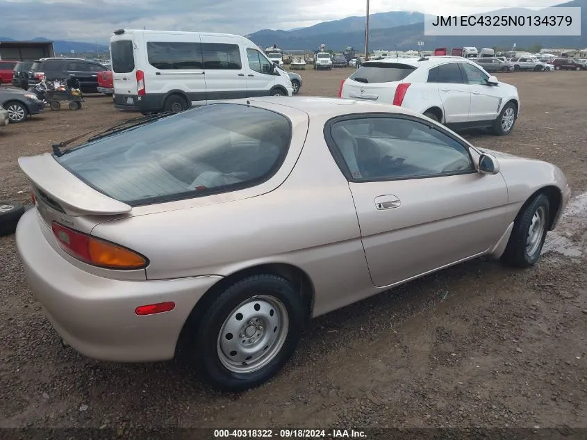 1992 Mazda Mx-3 Gs VIN: JM1EC4325N0134379 Lot: 40318322