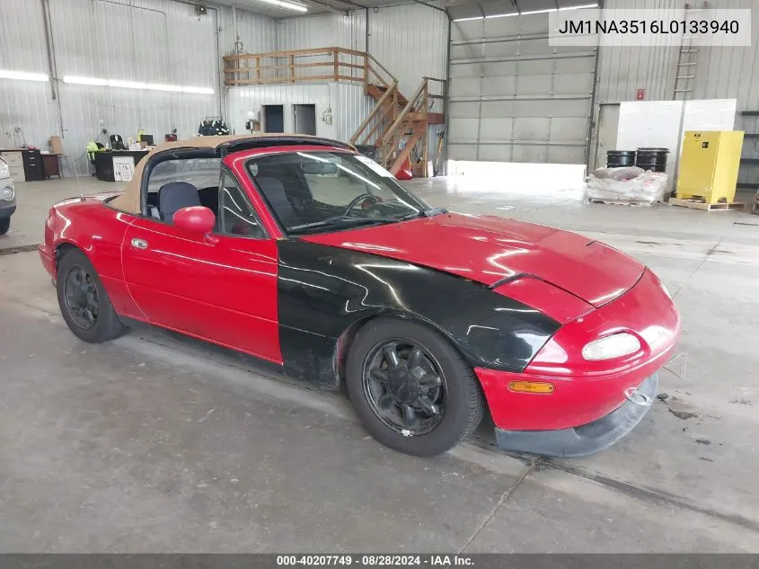 1990 Mazda Mx-5 Miata VIN: JM1NA3516L0133940 Lot: 40207749