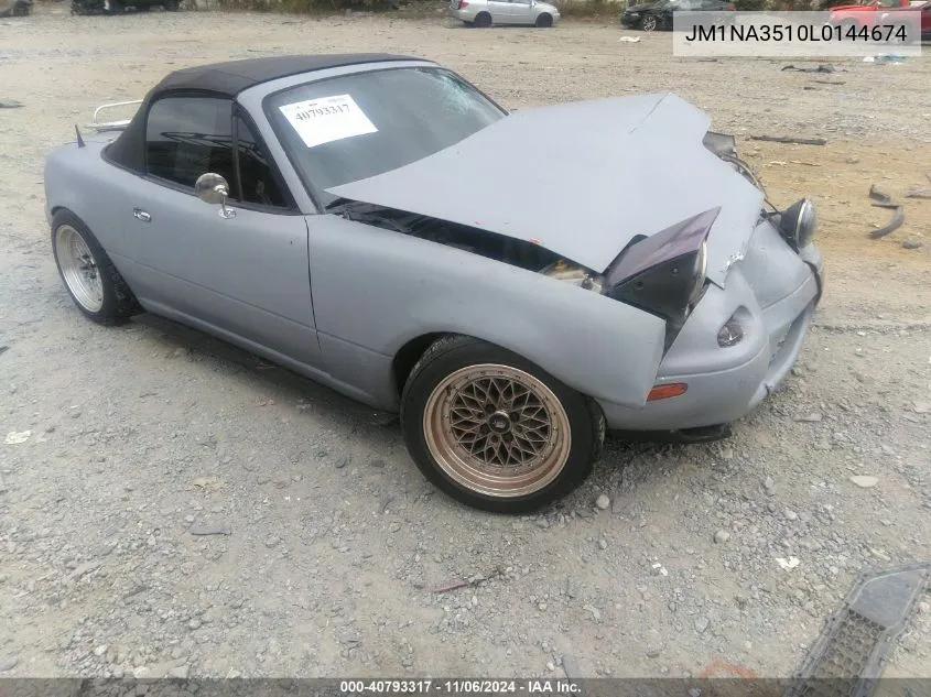 1990 Mazda Mx-5 Miata VIN: JM1NA3510L0144674 Lot: 40793317