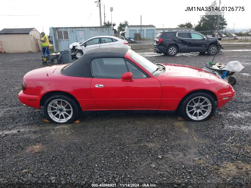 1990 Mazda Mx-5 Miata VIN: JM1NA3514L0126775 Lot: 40846921