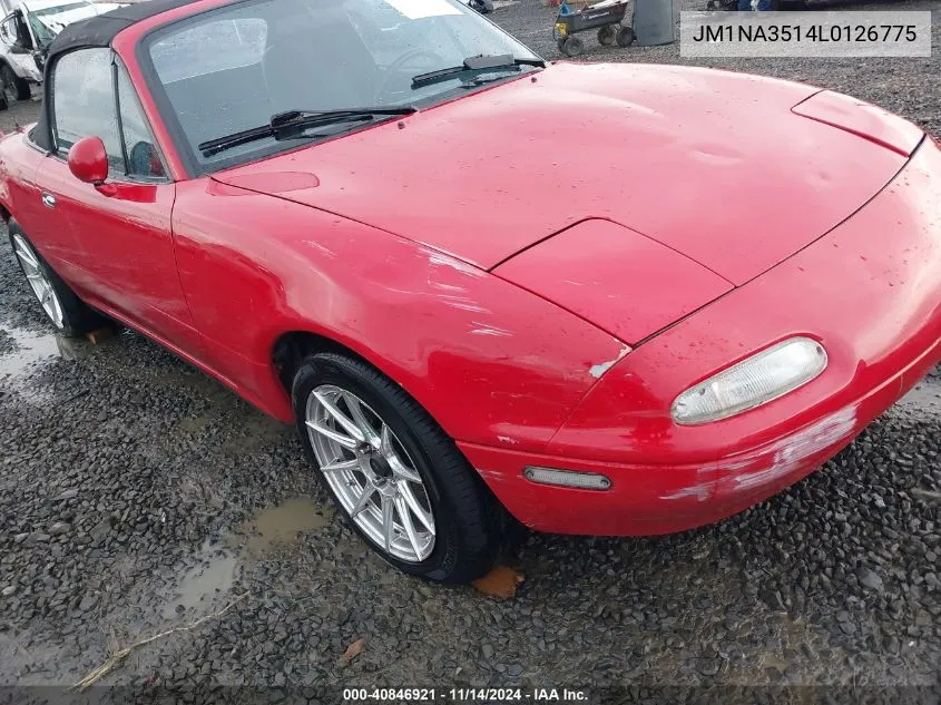 1990 Mazda Mx-5 Miata VIN: JM1NA3514L0126775 Lot: 40846921