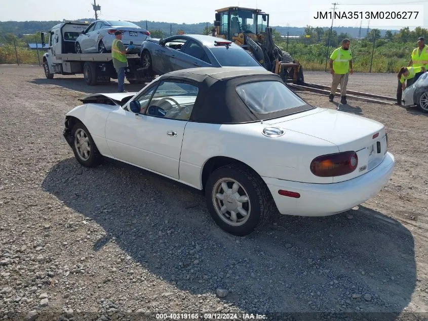 JM1NA3513M0206277 1991 Mazda Mx-5 Miata