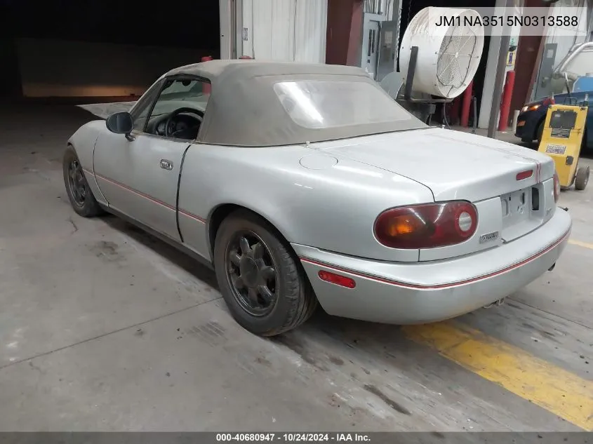 1992 Mazda Mx-5 Miata VIN: JM1NA3515N0313588 Lot: 40680947