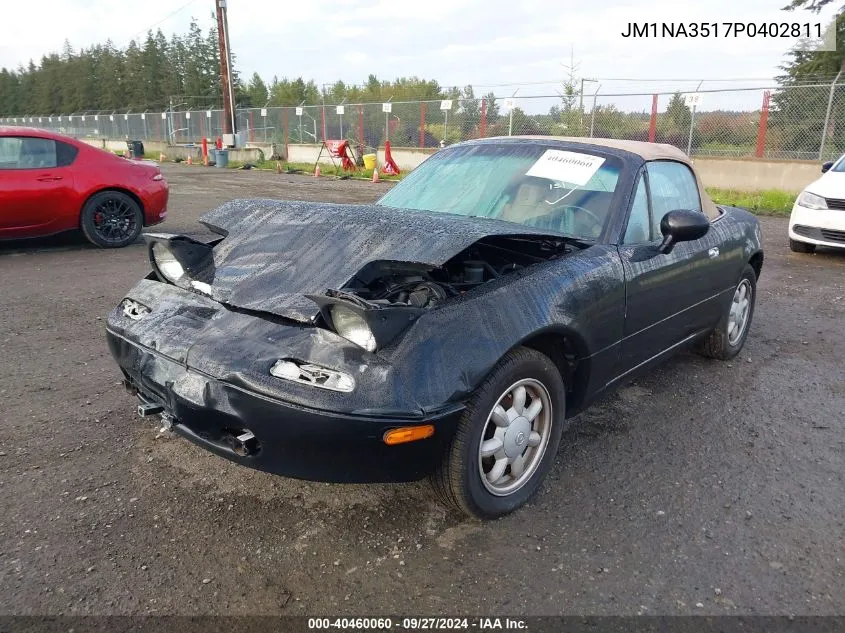 1993 Mazda Mx-5 Miata VIN: JM1NA3517P0402811 Lot: 40460060