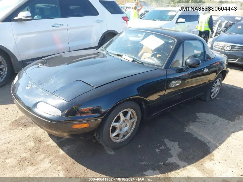 1995 Mazda Mx-5 Miata VIN: JM1NA3533S0604443 Lot: 40641932