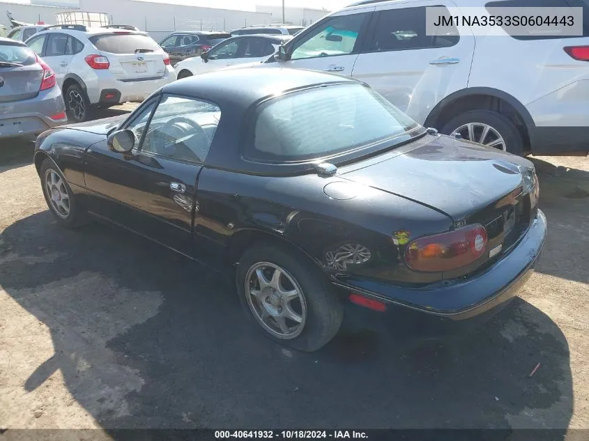 1995 Mazda Mx-5 Miata VIN: JM1NA3533S0604443 Lot: 40641932