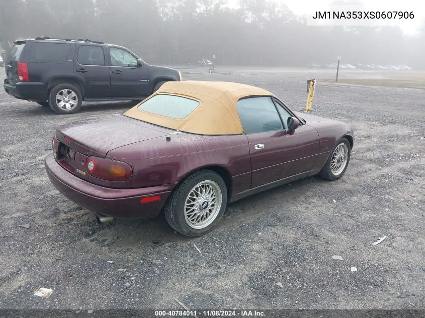 1995 Mazda Mx-5 Miata VIN: JM1NA353XS0607906 Lot: 40784011