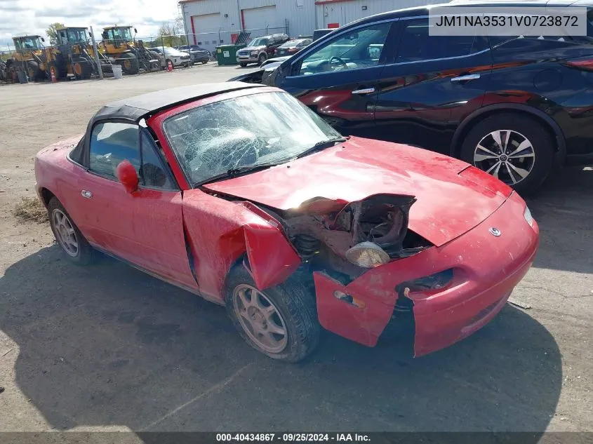 1997 Mazda Mx-5 Miata Leather Pkg/M Edition/Popular Equipment Pkg/R Pkg./Sto/Touring Pkg VIN: JM1NA3531V0723872 Lot: 40434867