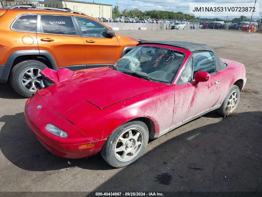 1997 Mazda Mx-5 Miata Leather Pkg/M Edition/Popular Equipment Pkg/R Pkg./Sto/Touring Pkg VIN: JM1NA3531V0723872 Lot: 40434867