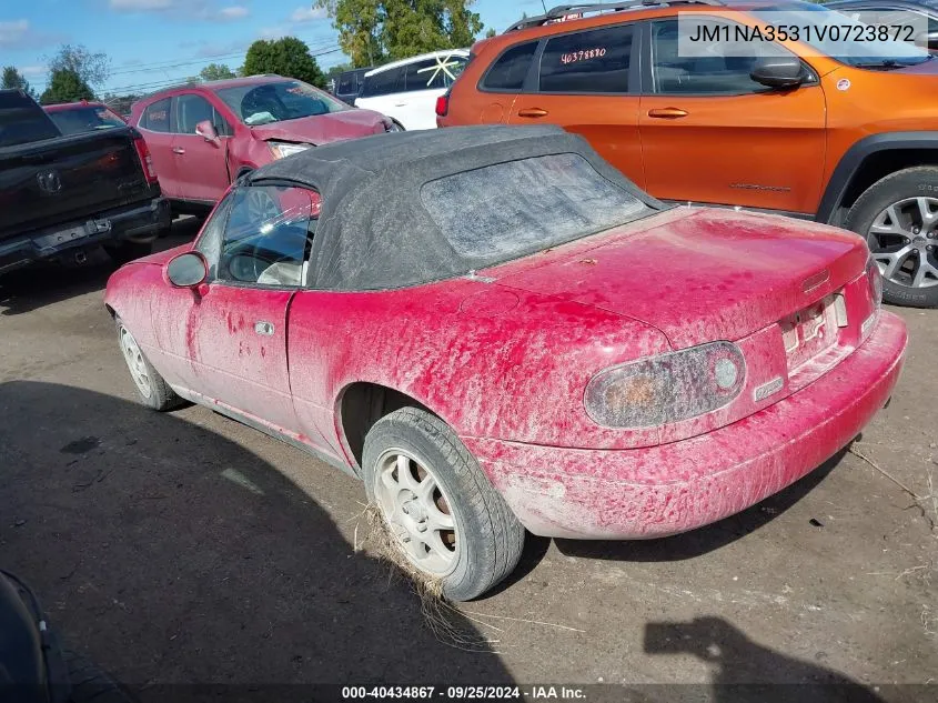 1997 Mazda Mx-5 Miata Leather Pkg/M Edition/Popular Equipment Pkg/R Pkg./Sto/Touring Pkg VIN: JM1NA3531V0723872 Lot: 40434867