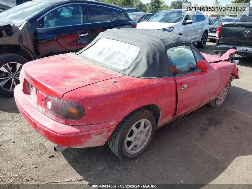 1997 Mazda Mx-5 Miata Leather Pkg/M Edition/Popular Equipment Pkg/R Pkg./Sto/Touring Pkg VIN: JM1NA3531V0723872 Lot: 40434867