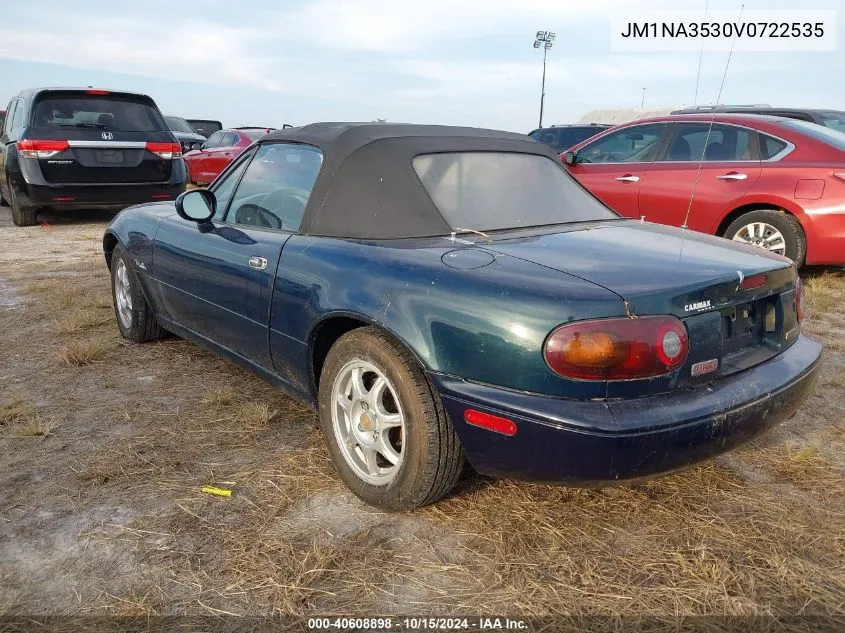 1997 Mazda Mx-5 Miata Leather Pkg/M Edition/Popular Equipment Pkg/R Pkg./Sto/Touring Pkg VIN: JM1NA3530V0722535 Lot: 40608898