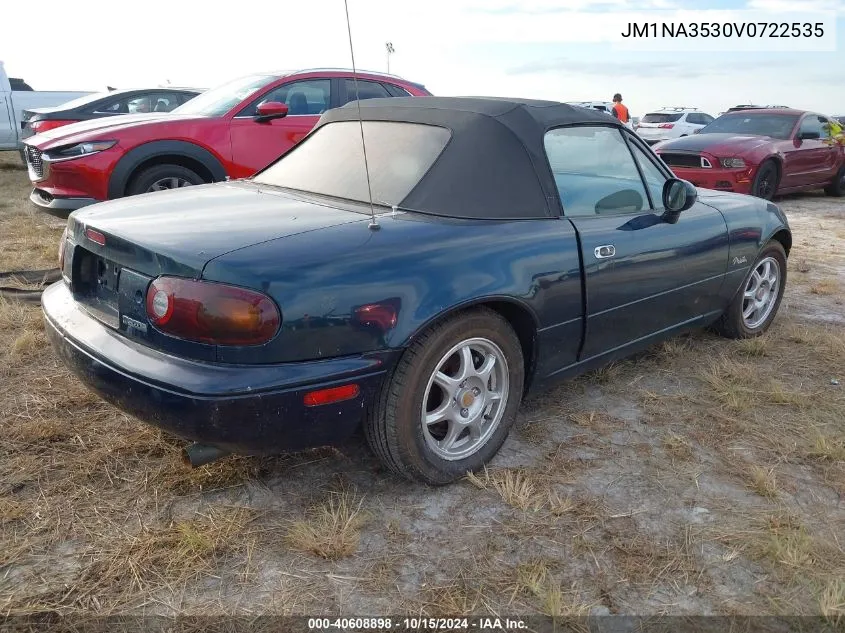 1997 Mazda Mx-5 Miata Leather Pkg/M Edition/Popular Equipment Pkg/R Pkg./Sto/Touring Pkg VIN: JM1NA3530V0722535 Lot: 40608898