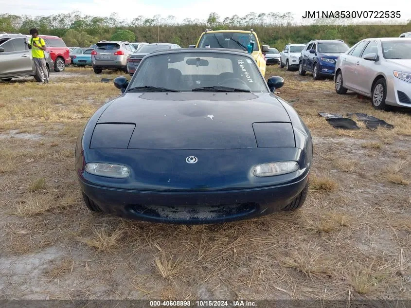 1997 Mazda Mx-5 Miata Leather Pkg/M Edition/Popular Equipment Pkg/R Pkg./Sto/Touring Pkg VIN: JM1NA3530V0722535 Lot: 40608898