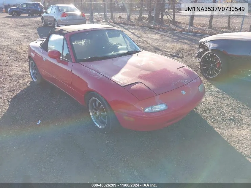 1997 Mazda Mx-5 Miata Leather Pkg/M Edition/Popular Equipment Pkg/R Pkg./Sto/Touring Pkg VIN: JM1NA3537V0730549 Lot: 40826209