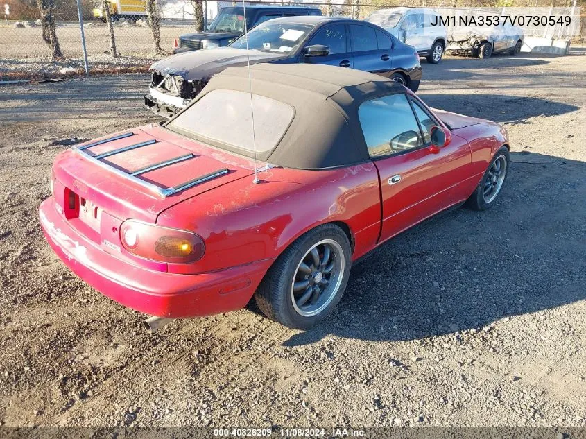 1997 Mazda Mx-5 Miata Leather Pkg/M Edition/Popular Equipment Pkg/R Pkg./Sto/Touring Pkg VIN: JM1NA3537V0730549 Lot: 40826209