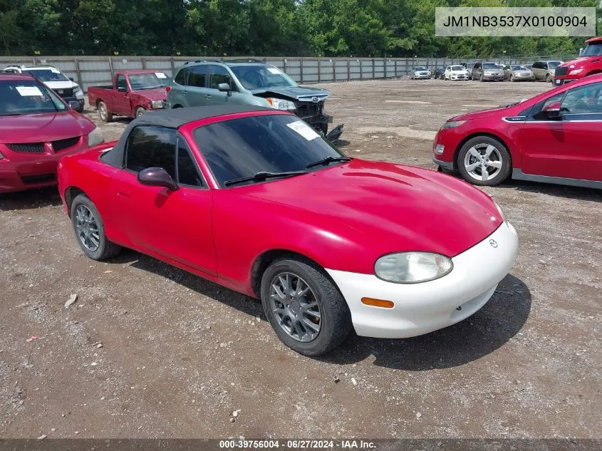 1999 Mazda Mx-5 Miata Leather Pkg/Popular Equipment Pkg/Sports Pkg/Touring Pkg VIN: JM1NB3537X0100904 Lot: 39756004