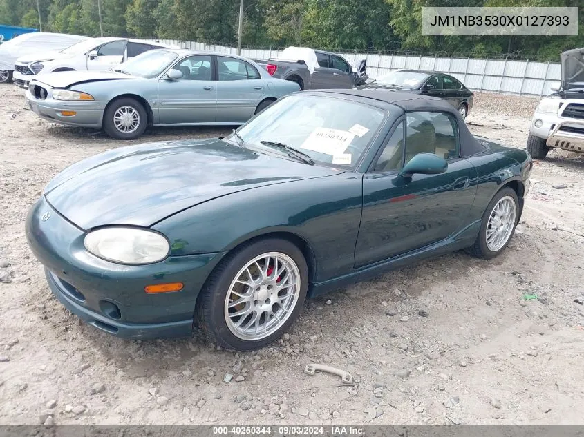 1999 Mazda Mx-5 Miata Leather Pkg/Popular Equipment Pkg/Sports Pkg/Touring Pkg VIN: JM1NB3530X0127393 Lot: 40250344