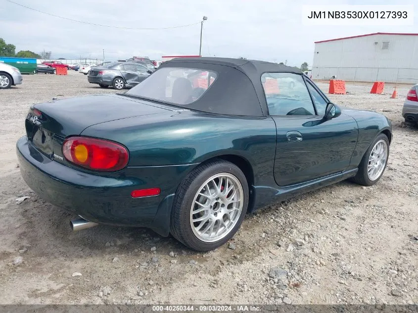 1999 Mazda Mx-5 Miata Leather Pkg/Popular Equipment Pkg/Sports Pkg/Touring Pkg VIN: JM1NB3530X0127393 Lot: 40250344