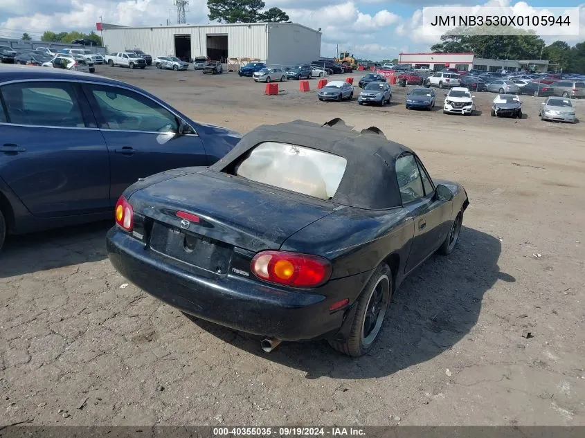 1999 Mazda Mx-5 Miata Leather Pkg/Popular Equipment Pkg/Sports Pkg/Touring Pkg VIN: JM1NB3530X0105944 Lot: 40355035