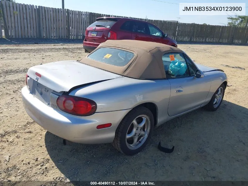 1999 Mazda Mx-5 Miata Leather Pkg/Popular Equipment Pkg/Sports Pkg/Touring Pkg VIN: JM1NB3534X0123900 Lot: 40490112