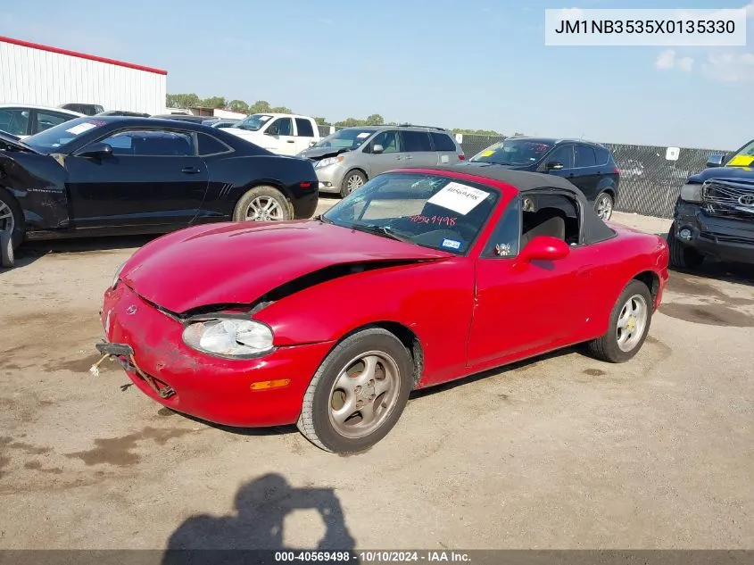 1999 Mazda Mx-5 Miata Leather Pkg/Popular Equipment Pkg/Sports Pkg/Touring Pkg VIN: JM1NB3535X0135330 Lot: 40569498