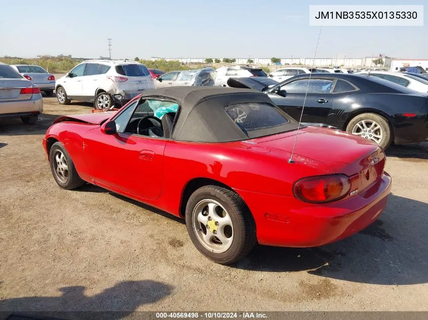 1999 Mazda Mx-5 Miata Leather Pkg/Popular Equipment Pkg/Sports Pkg/Touring Pkg VIN: JM1NB3535X0135330 Lot: 40569498