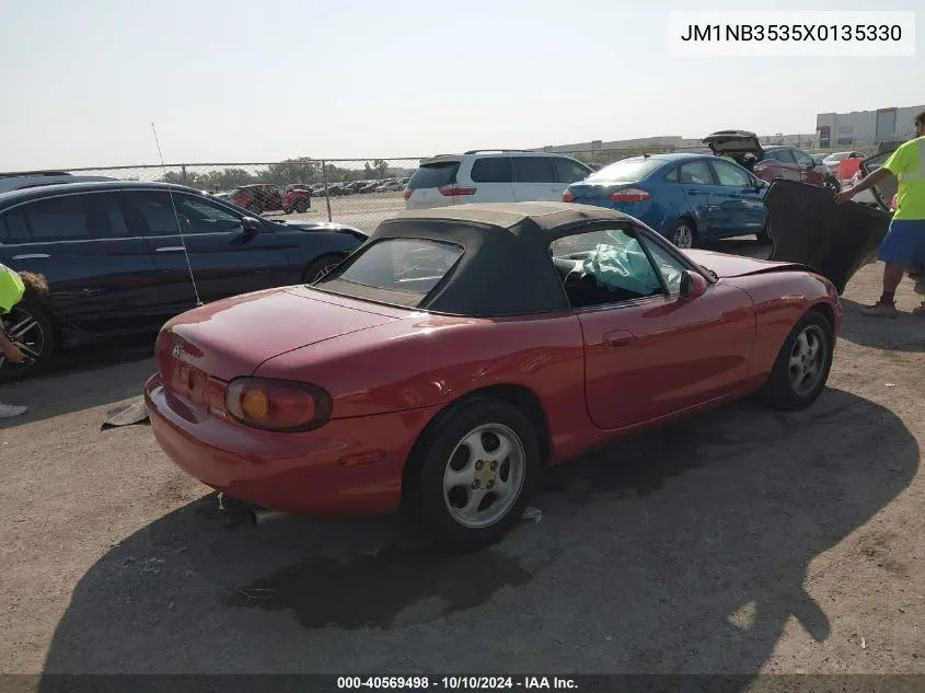 1999 Mazda Mx-5 Miata Leather Pkg/Popular Equipment Pkg/Sports Pkg/Touring Pkg VIN: JM1NB3535X0135330 Lot: 40569498