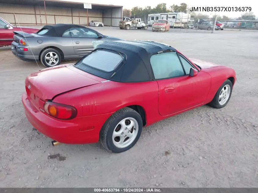 1999 Mazda Mx-5 Miata VIN: JM1NB3537X0136379 Lot: 40653794