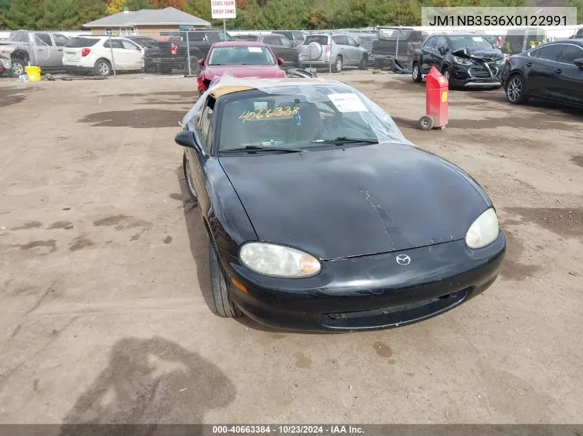 1999 Mazda Mx-5 Miata Leather Pkg/Popular Equipment Pkg/Sports Pkg/Touring Pkg VIN: JM1NB3536X0122991 Lot: 40663384