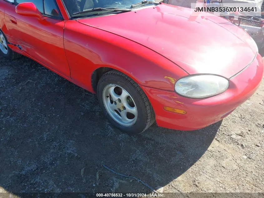 1999 Mazda Mx-5 Miata Leather Pkg/Popular Equipment Pkg/Sports Pkg/Touring Pkg VIN: JM1NB3536X0134641 Lot: 40756532