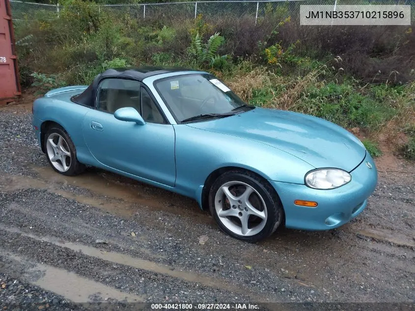 2001 Mazda Mx-5 Miata Ls/Special Edition VIN: JM1NB353710215896 Lot: 40421800