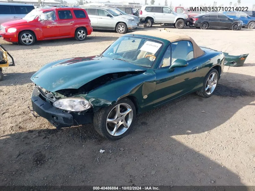 JM1NB353710214022 2001 Mazda Mx-5 Miata Ls/Special Edition