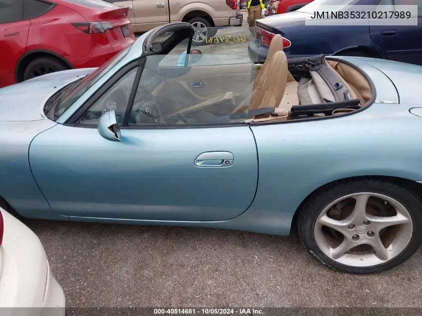 JM1NB353210217989 2001 Mazda Mx-5 Miata Ls