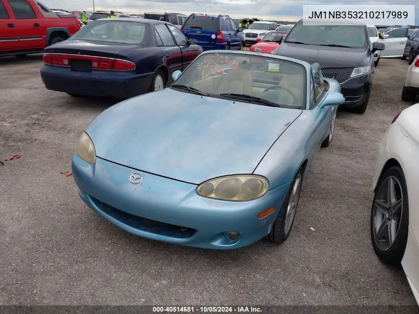 JM1NB353210217989 2001 Mazda Mx-5 Miata Ls