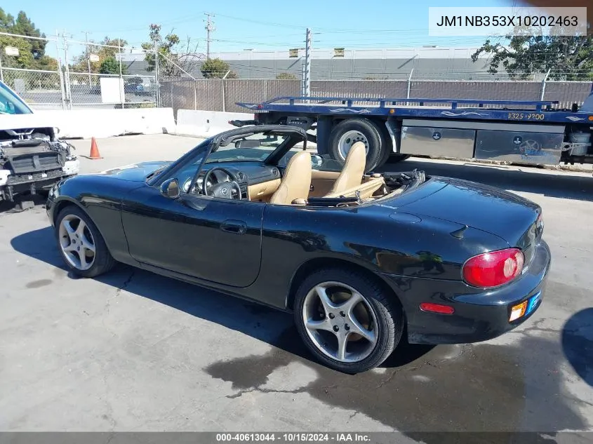 2001 Mazda Mx-5 Miata Ls/Special Edition VIN: JM1NB353X10202463 Lot: 40613044