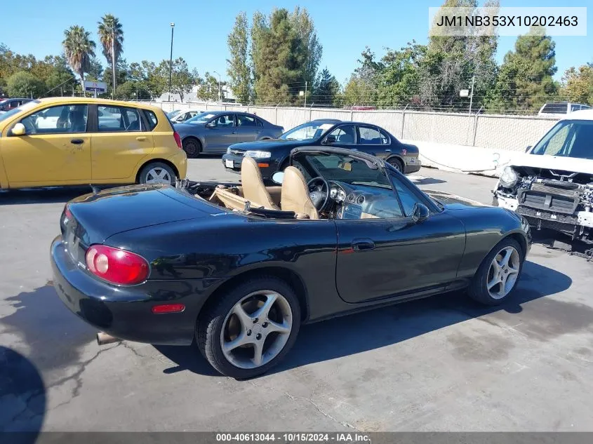 2001 Mazda Mx-5 Miata Ls/Special Edition VIN: JM1NB353X10202463 Lot: 40613044