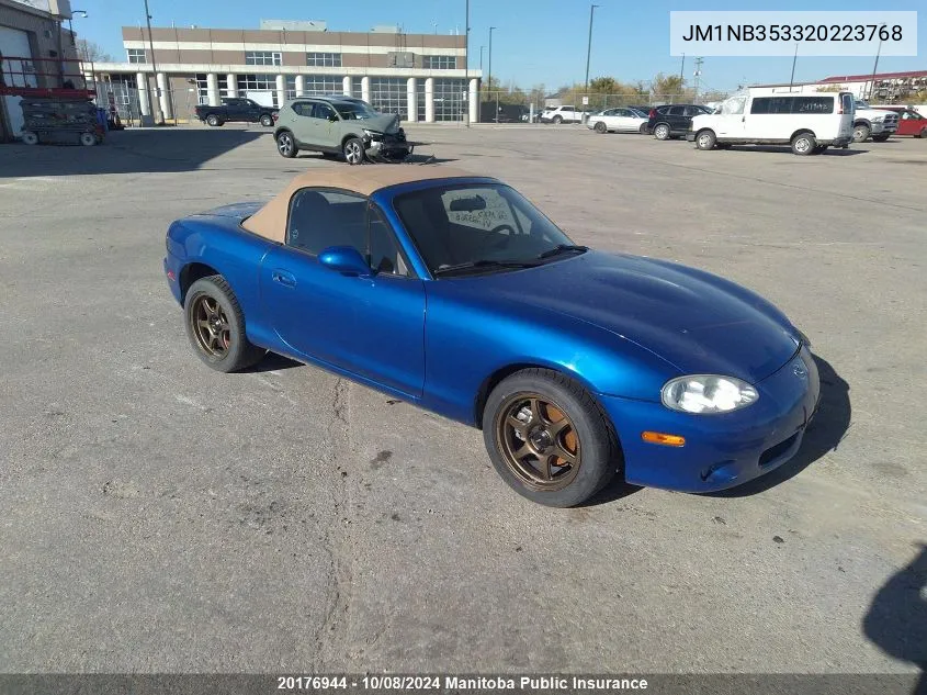 JM1NB353320223768 2002 Mazda Mx5 Miata