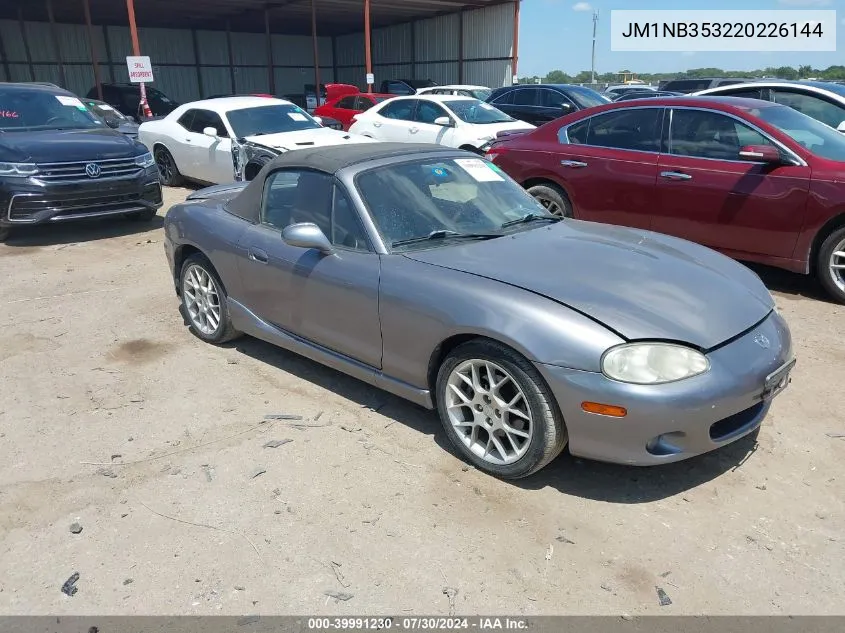 JM1NB353220226144 2002 Mazda Mx-5 Miata Cloth/Ls/Se