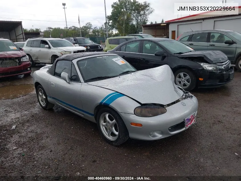 2002 Mazda Mx-5 Miata Cloth/Ls/Se VIN: JM1NB353X20229664 Lot: 40460960