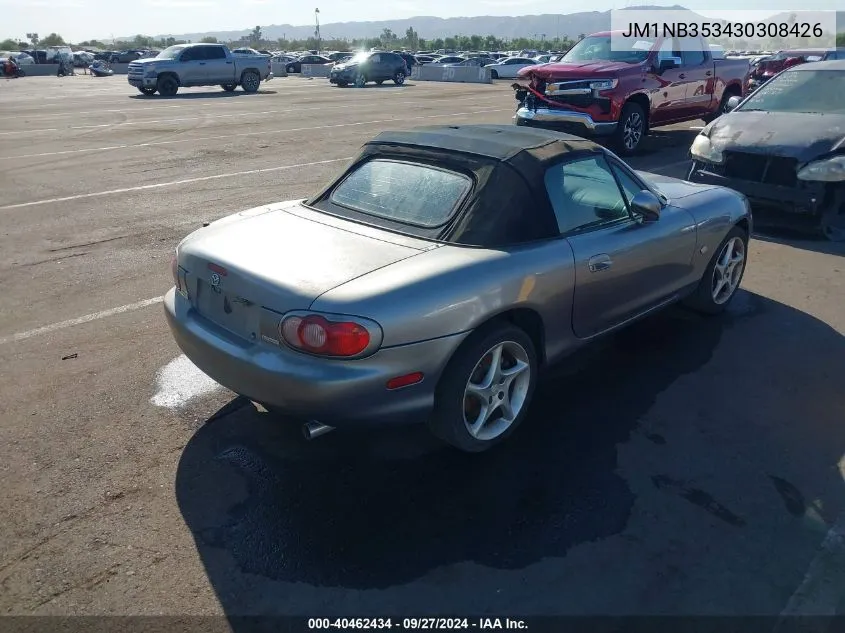 2003 Mazda Mx-5 Miata Cloth/Ls/Se/Shinsen VIN: JM1NB353430308426 Lot: 40462434